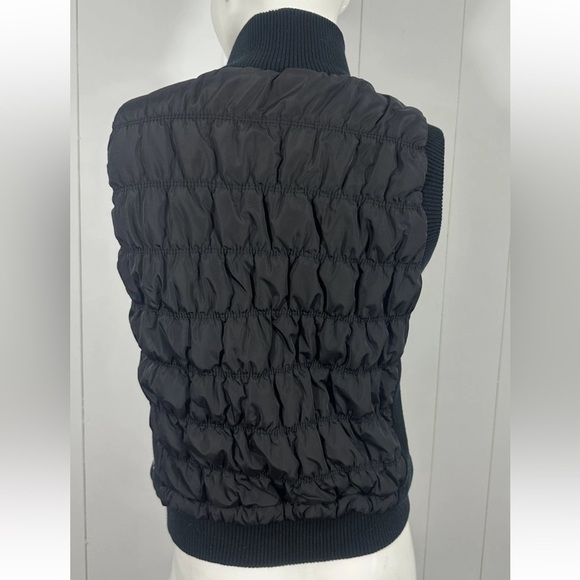 Calvin Klein Performance Womens Black Puffer Vest Size M Full Zip - Picture 6 of 10